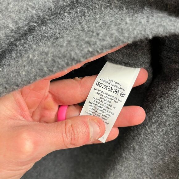 LL Bean Men's Shacket L Regular Gray Long Sleeve Button Up Gorpcore Pockets - Picture 4 of 12